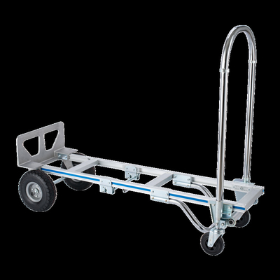 Objetos móviles de cama plana, carro de carga de aluminio para bicicletas
